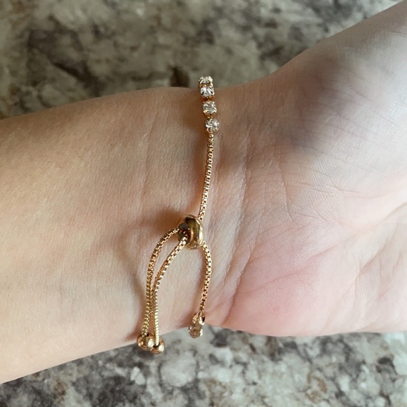 Rose Gold heart bracelet - Picture 5 of 5